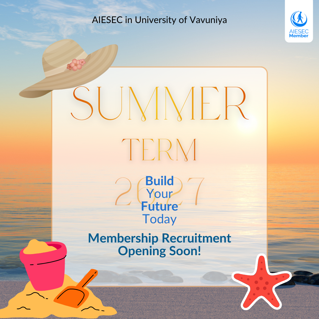 AIESEC poster: Thaksi AIESEC (77)